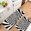 1PC 3D Patroon Keukenvloerkleed Antislip Deurmatten Pop design Badkamervloerkleed Badmat Tapijt voor Thuis Gootsteen Wasruimte Decor