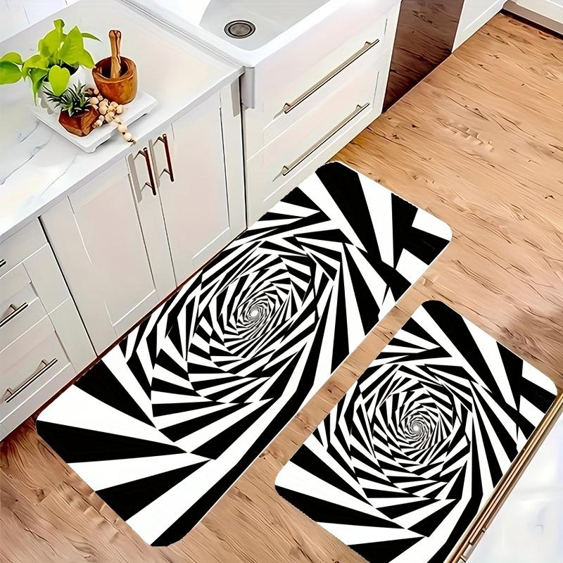 1PC 3D Patroon Keukenvloerkleed Antislip Deurmatten Pop design Badkamervloerkleed Badmat Tapijt voor Thuis Gootsteen Wasruimte Decor