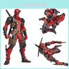 Marvel Deadpool Action Figure Articulated And Movie Inspired Design
