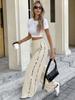 Women's Wide Leg Pants Mutil Corlors