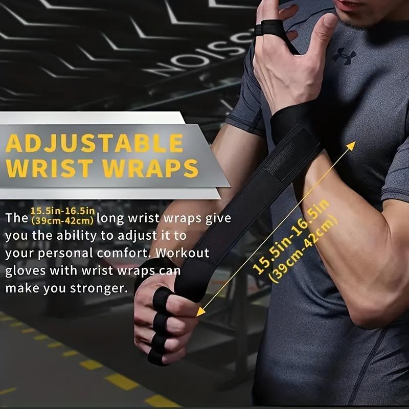Durable 1PR Fitness Gloves: Anti-Wear Grip for Men and Women's Weightlifting and Workout