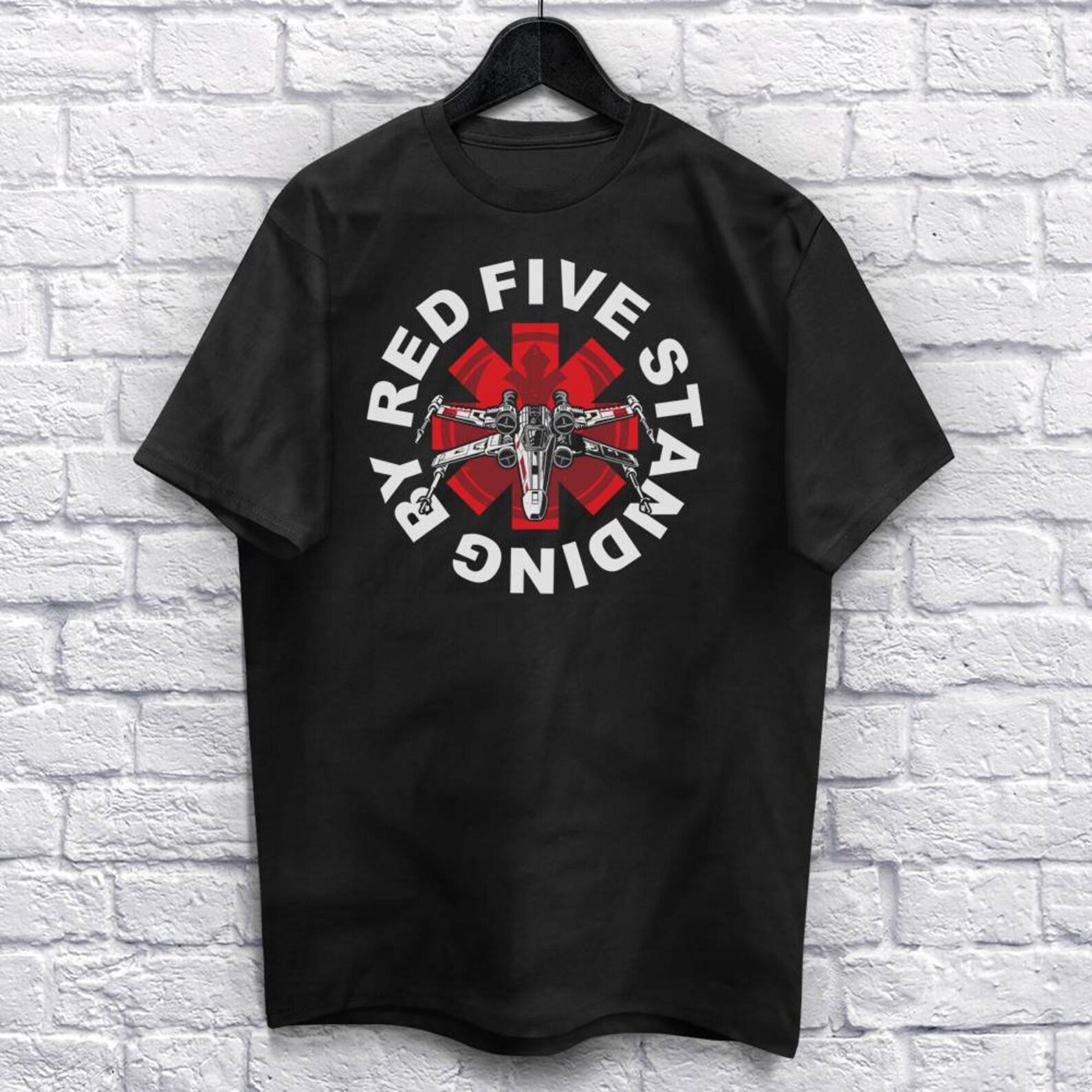 Red Pilot T-Shirt Unisex (For Men and Women) Shirt Heavy Metal Funny Shirts. Metalhead Shirt Music Parody 2XL