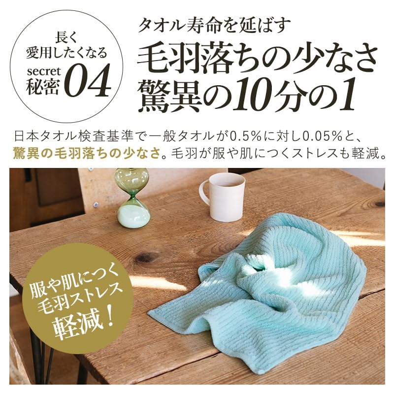 ASiTA Hand Orange Imabari 34 x Highly Solid Made in Imabari BALANCE TOWEL Towel, Towel, Approx. 35cm, 100% Cotton, Absorbent, Durable, Color, Japan,