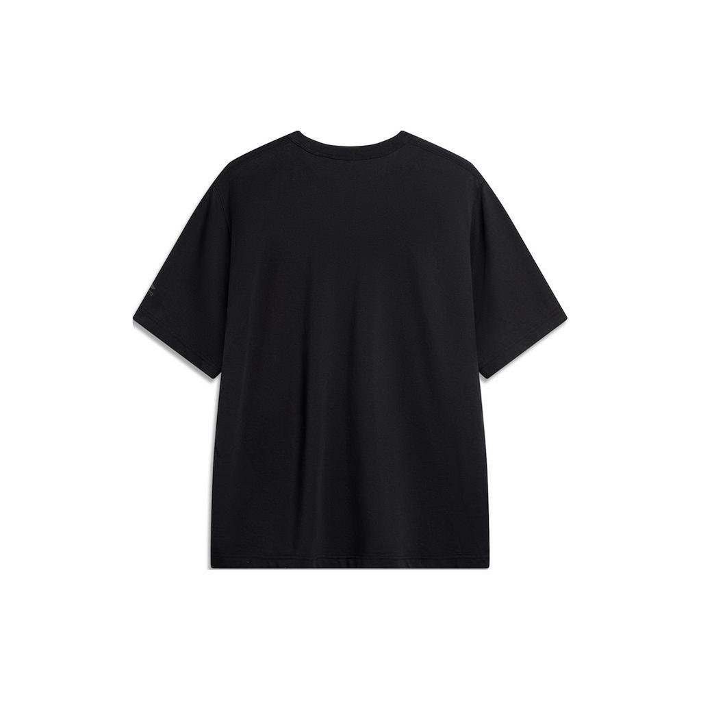 Li Ning Sports Trendy Collection T Shirt Men's Black AHSU295-3
