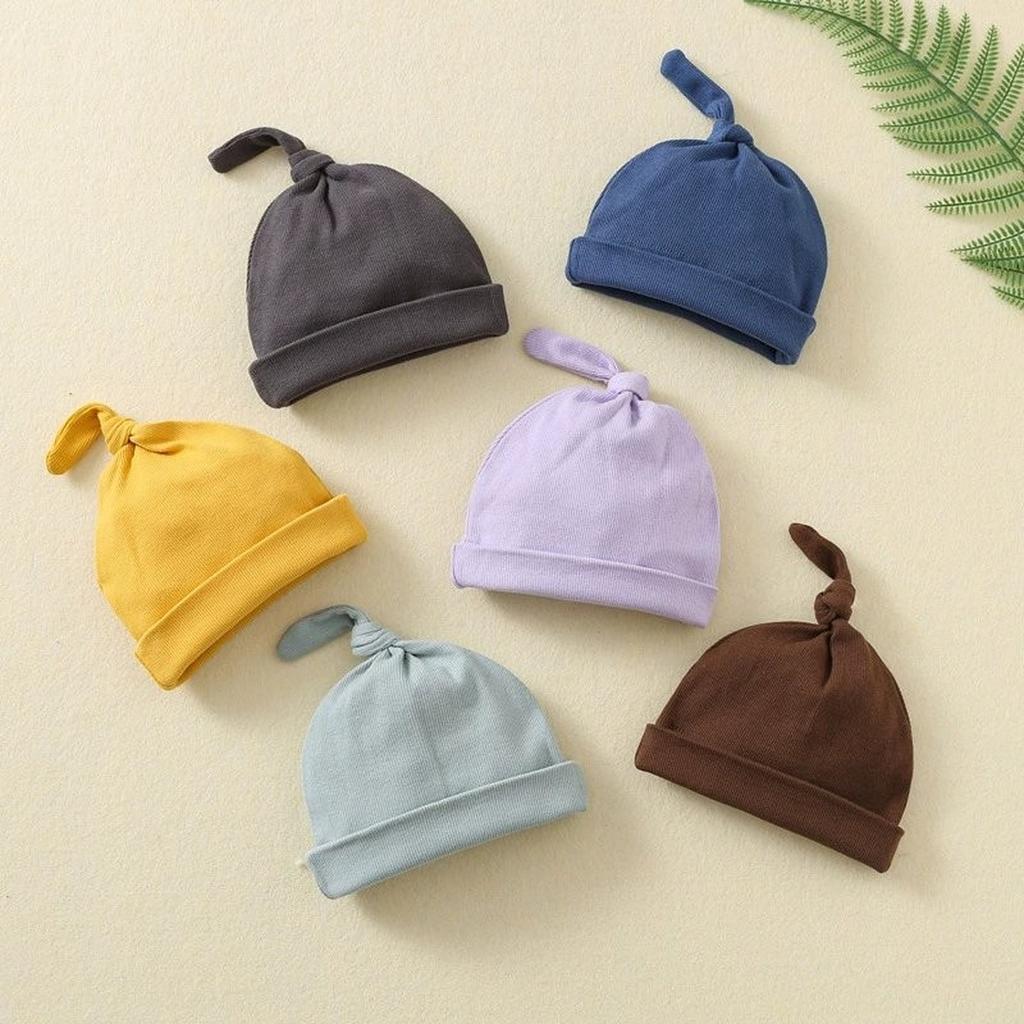 Solid Color Korean Style Pacifier Hat - Baby Toddler  Cap