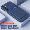 Sumsung A 16 5G Case Colorful Card Bag Back Cover for Samsung Galaxy A16 5G 4G Soft Silicone Shockproof Coque on SamsungA16