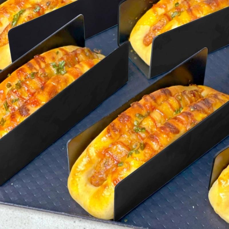 Nicht-Sti Karbonstahl Backform Schweinekotelett Hot Dog Cranberry Keks Feuerfuß Brot Toast Backwerkzeug Chinesisch Sle