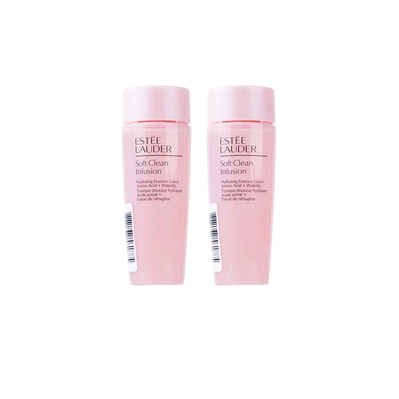 

Estee Lauder Soft Clean Infusion Зволожуючий есенція-лікування Лосьйон Дорожній розмір 50мл 50ml*2