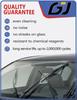 26"+24" Hook Frameless Wipers, Quiet 11-Layer Blades for Honda Pilot, Mercedes-Benz Vaneo W414