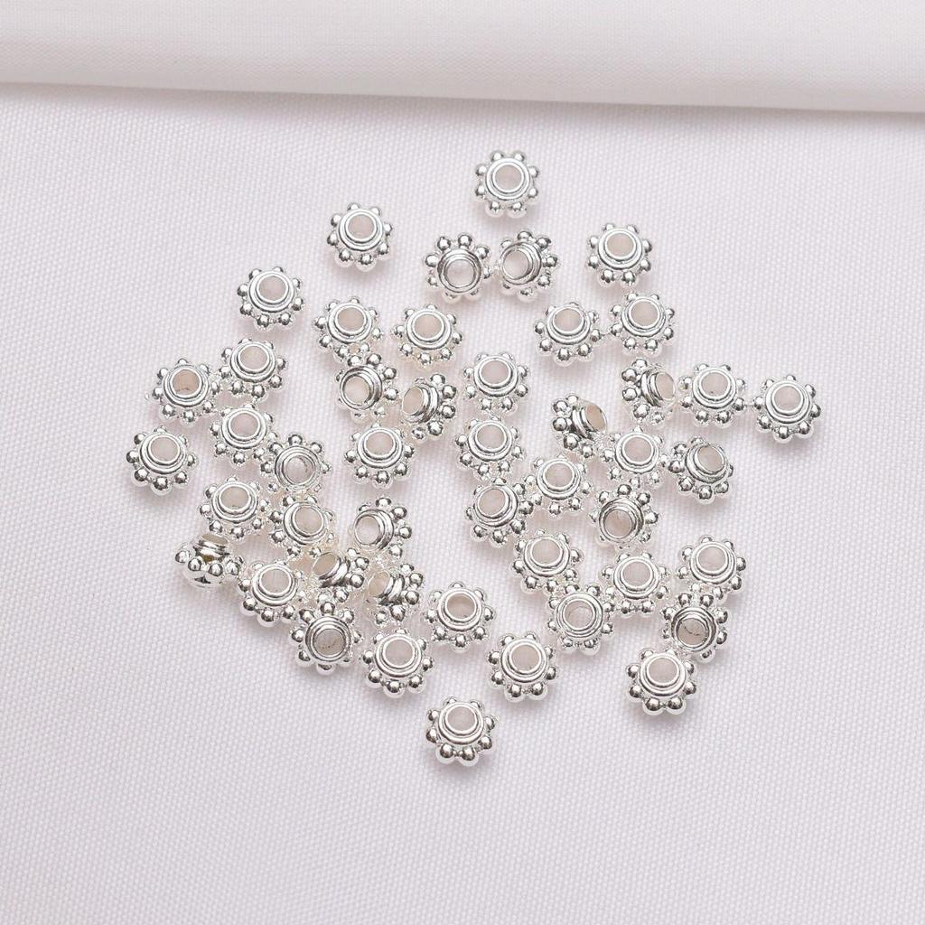 Colorfast 18K Gold Plated Lantern Bead Spacer for DIY Bracelets & Necklaces