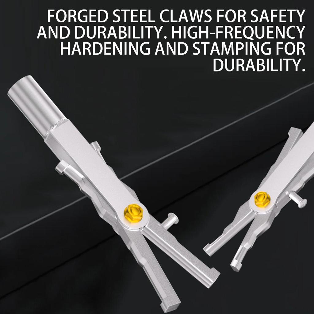 Double Head Bearing Puller, Heavy-Duty Tractor Tool, Auto Garage Mechanic Workshop Gear Installation Shaft Extraction Repair