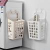 Draining Holes Wall Mount Basket Folded Dirty Laundry Organizer Dirty Laundry Basket  Living Room