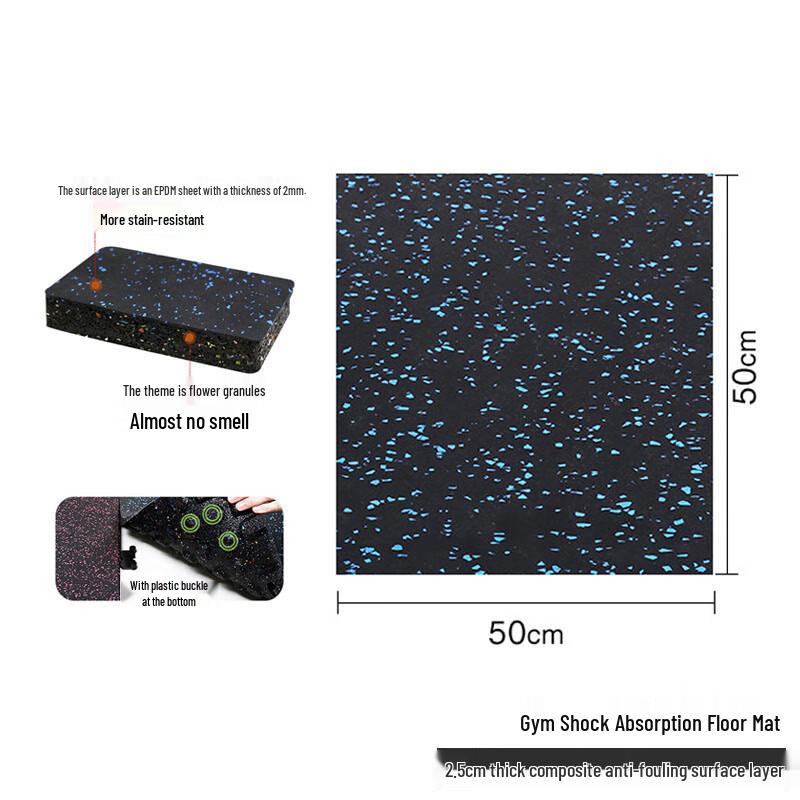 

Interlocking Rubber Gym Floor Mat