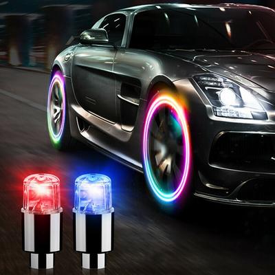 2KS Svetlá na kolesá Auto Príslušenstvo Koleso auta Pneumatika