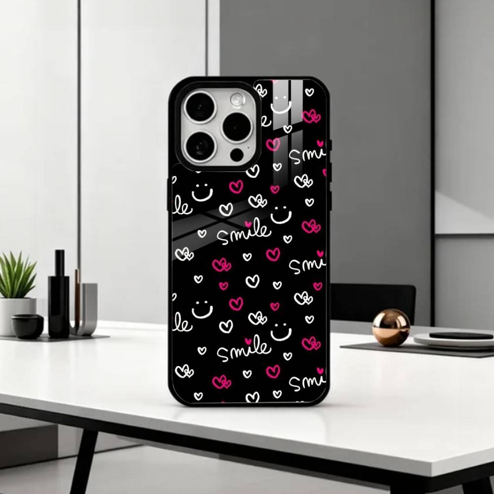 C-Cute P-Pink Love Heart   Phone Case For iPhone17,16,15,14,13,12,11 Plus,Pro Max Magnetic For Magsafe Wireless Charging