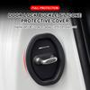 4Pcs Car Door Stopper Cover Door Lock Protective Covers For Mercedes Benz AMG W212 W205 W246 W177 W176 W213 GLC GLE GLS ML Welcome Laser Projection