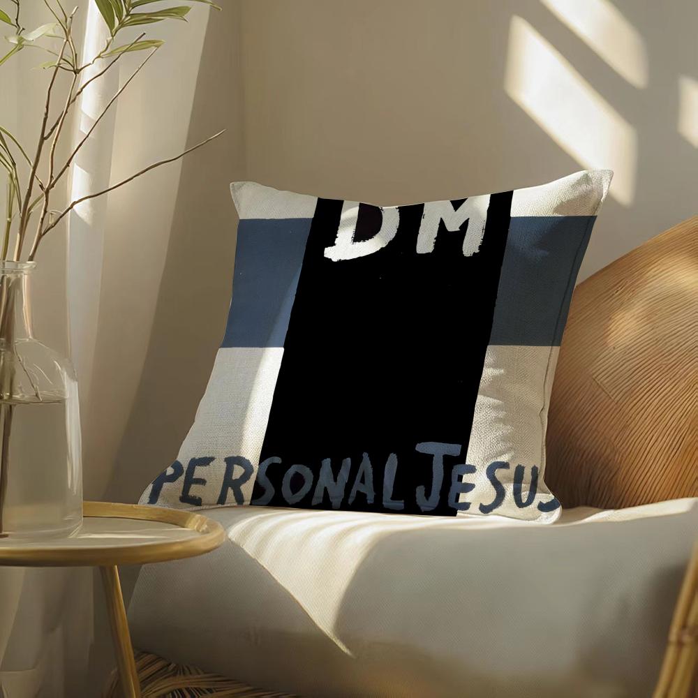 Bandd-Depechem-Modemementomori Pillow Case Pillowcase, Double-Sided Printed, Sofa Cushion, Bedroom Headboard