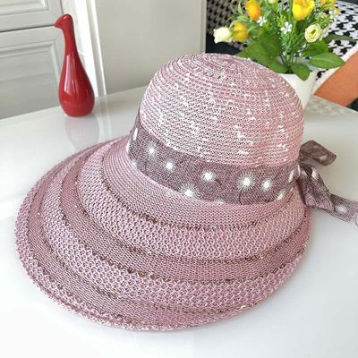 Summer Straw Hat for Women Sun Hat for Sun Protection Large Edge Duck Tongue Grass Woven Hat Beach Hat for Women