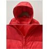 Johnature Women Hooded Zipper Warm Down White Coats Long Sleeve Slim Fashion Clothes Autumn Long Down Coats