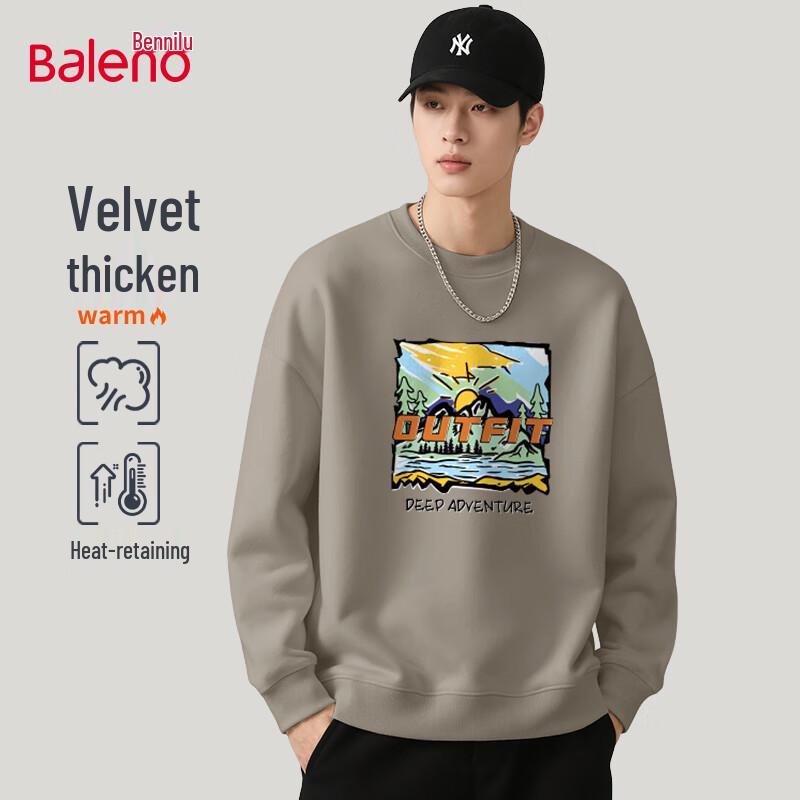 Baleno Men's Graffiti Crew Neck Sweatshirt