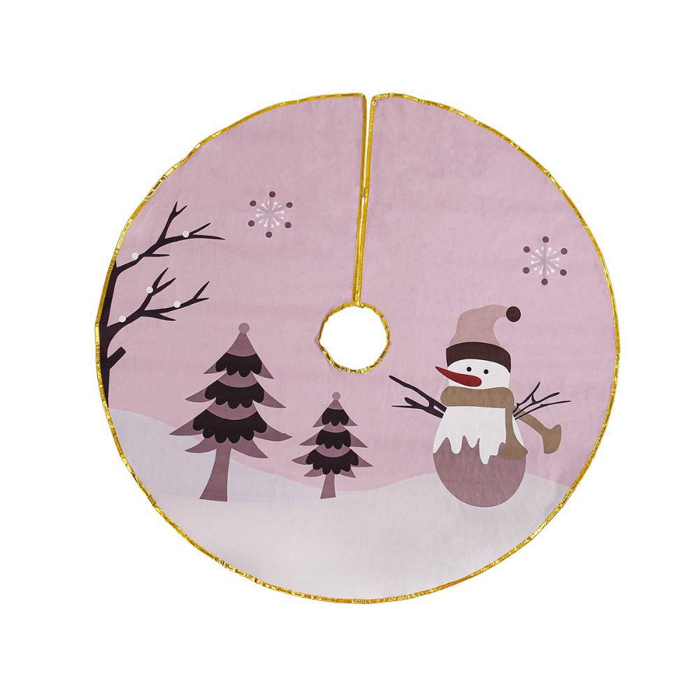 

Мультяшная рождественская елка юбка Санта-Клаус веселые рождественские украшения елка окружают базовый комплект дома style 3