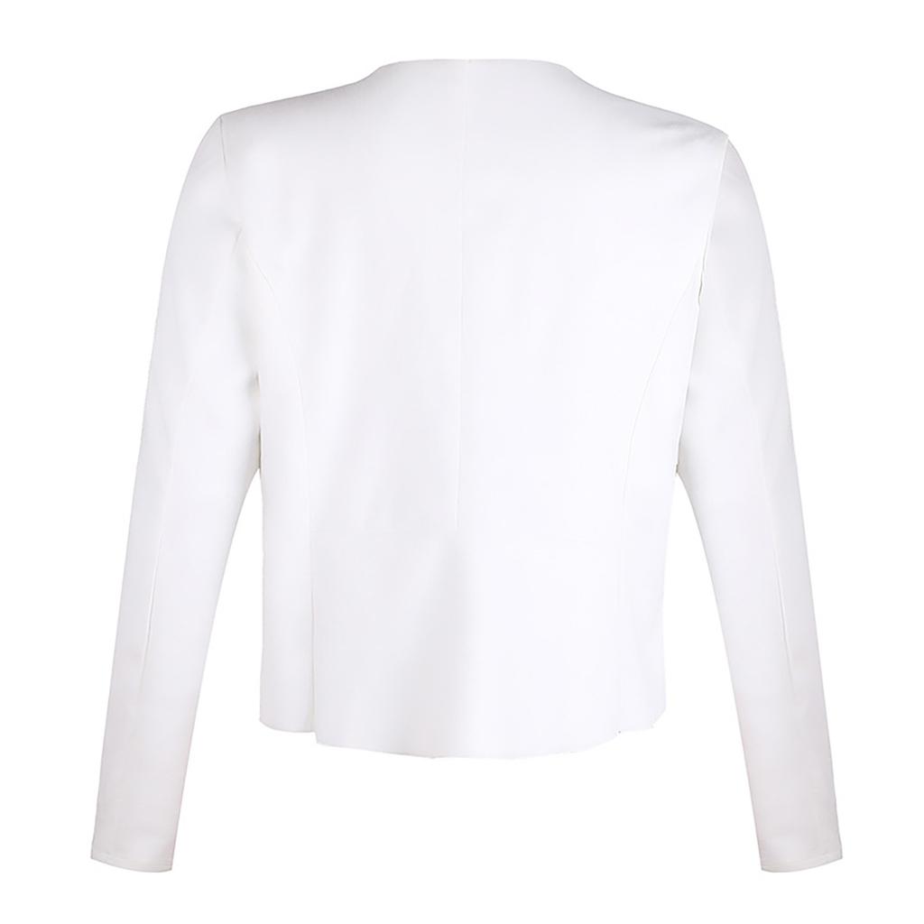 Women's Fashion Lapel Solid Color Velvet Mid-length  Small Coat