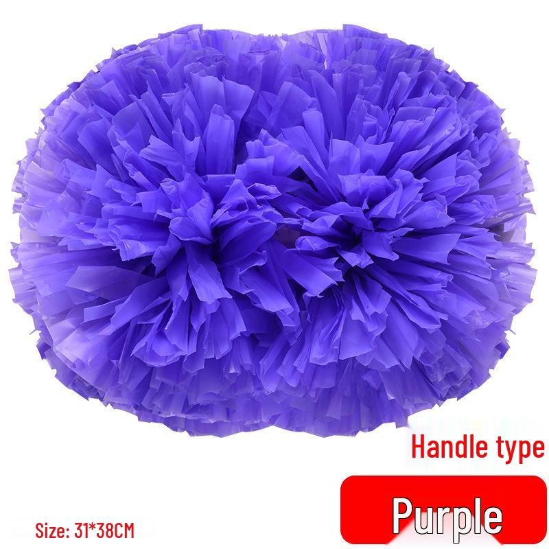 Handheld Cheerleading Pom Poms & Dance Performance Flowers