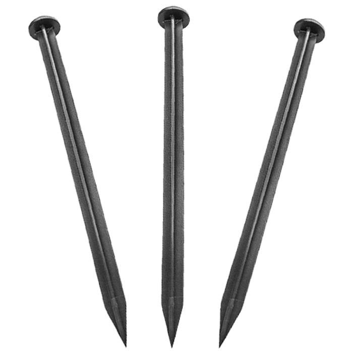 Alma 50 Pcs Lawn Edging Pins 180mm Spikeless Straight Lawn