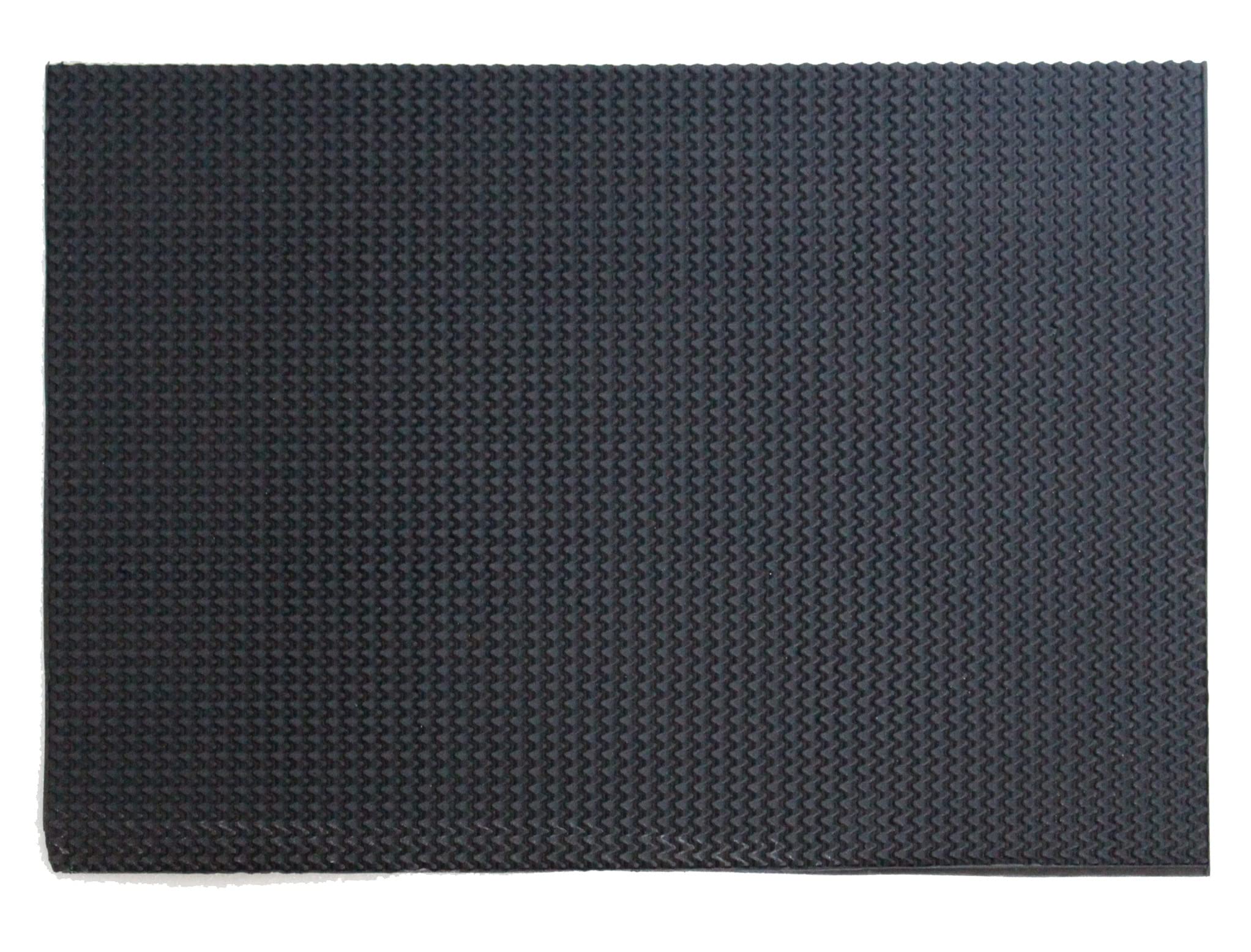 

Shoe Repair, Leather Shoe Sole Repair Supplies, Flat Rubber, Easy Repair, Black, Sheet 34 x 23cm (Wave)