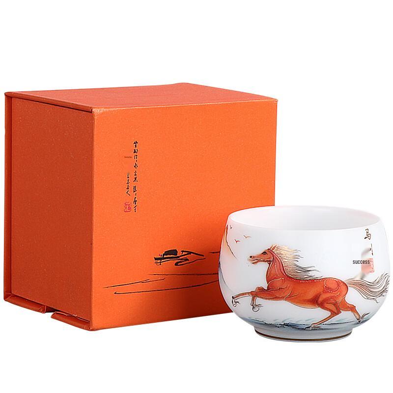 Aiqi Yixuan A1 Керамический Конь Успеха Мастер Набор Подарочных Чашек для Чая