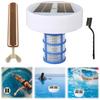 Floating Pool Cleaner Eliminate Algae Copper Ionization 85% Less Chlorine Automatic Pool Cleaner RGB Night Light Up To 35000 Gal