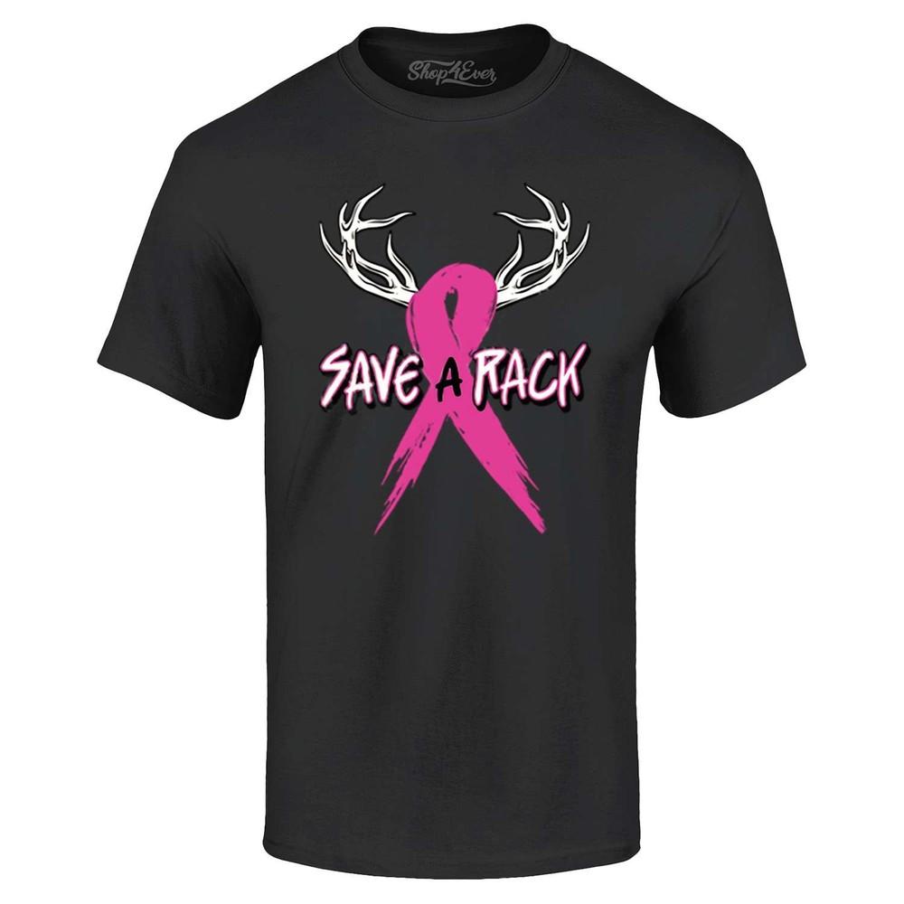 Save A Rack Pink Ribbon T-shirt Breast Cancer Awareness Shirt