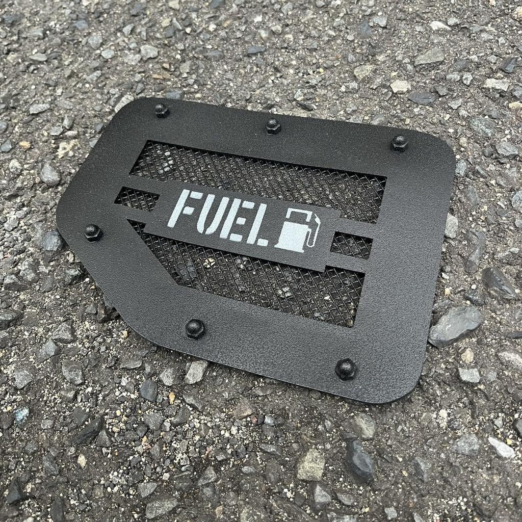 Jimny Sierra Fuel Filler Cover Easy To No Drilling Decor (JB64/JB74) - Apply, Required, Scratch-Resistant, Interior/Exterior