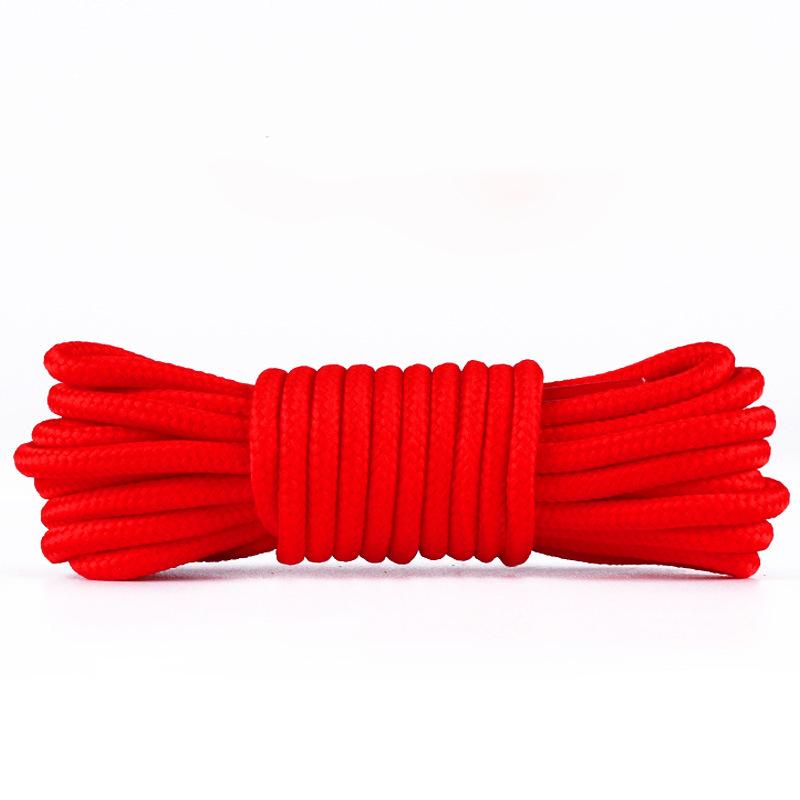 New Durable Unisex Outdoor Sports Laces Solid-Color Round Shoelaces High-quality Shoelace for Sneakers and Boots 1Pair/3Pair