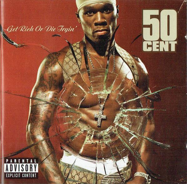 CD 50 CENT - Get Rich Or Die Tryin' 4935642 Shady Records,  2003 Europe Rap & Hip-Hop/R&B Used