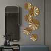 Gold Wall Ornament Iron Wrought Wall Pendants Modern Wall Hanging Decoration  Home Decoration