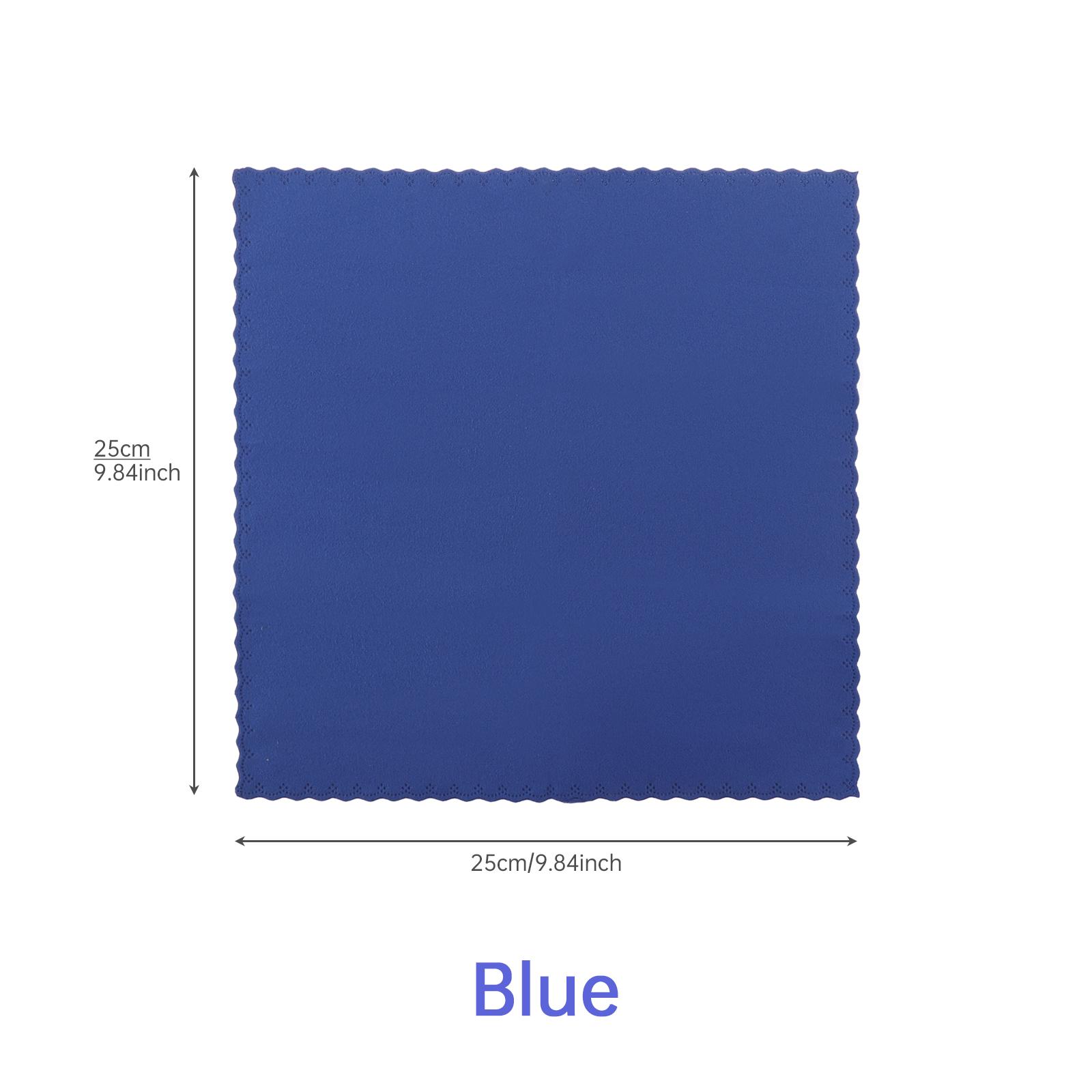 

Квадратная хлопковая салфетка для чистки инструментов саксофон гитара скрипка труба с щеткой для мундштука 8 подушечек двухсторонний флис синий