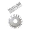 Strong Steel Welding Gauges with Clear Marking Inspection Device for Precise Wire Thickness & Weld Size Measurement