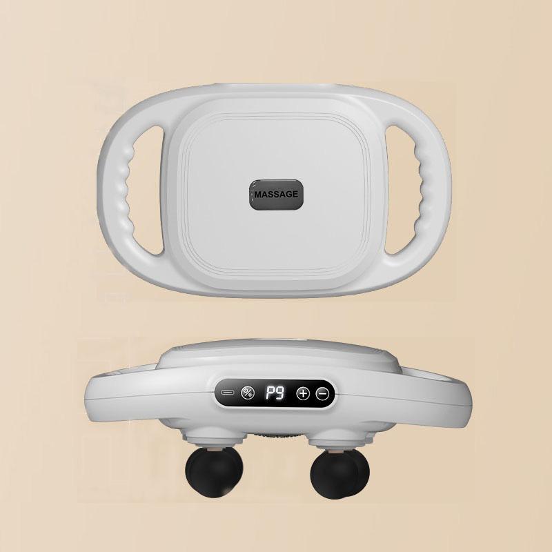 Sechs Köpfe Faszienpistole 9 Modi Professioneller Taille Rücken Arme Körper Entspannung Massagegerät Kabellose Vibration Muskelmassagepistole