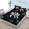 Basketball Boys Fitted Sheet Set Twin Full King Bed Fitted Sheets for Kids Teens Football Bed Set with Pillowcase Bedroom Decor