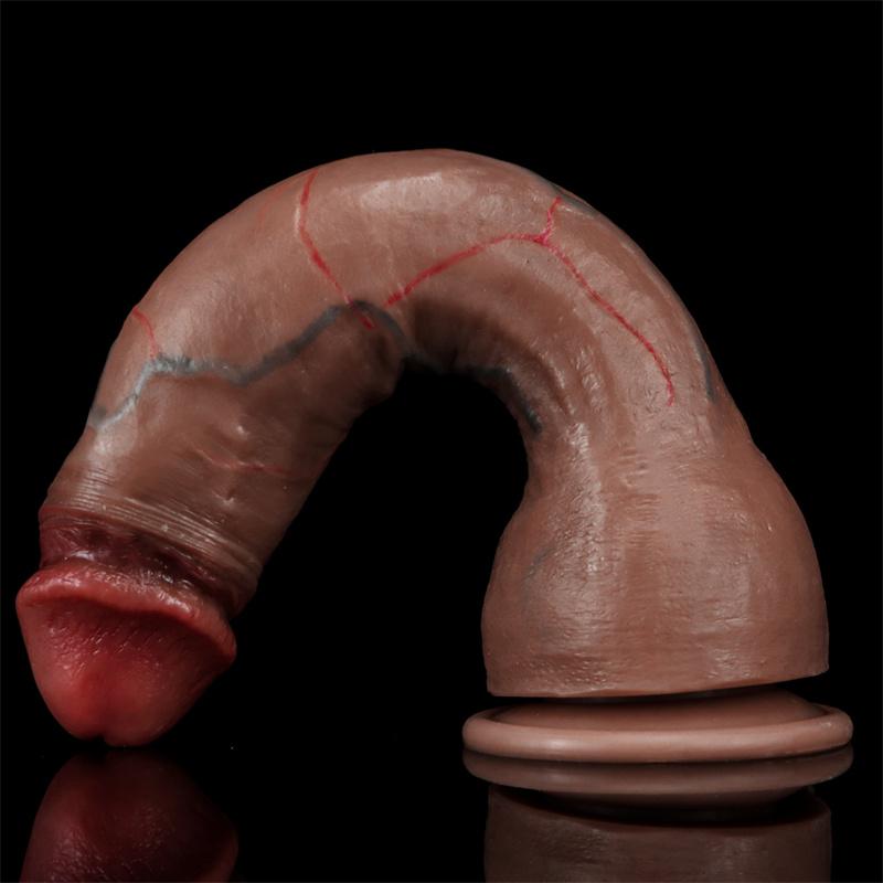 Women's Super Soft Flesh and High Lifelike Simulation Penis Penis Masturbation Device Adult Products