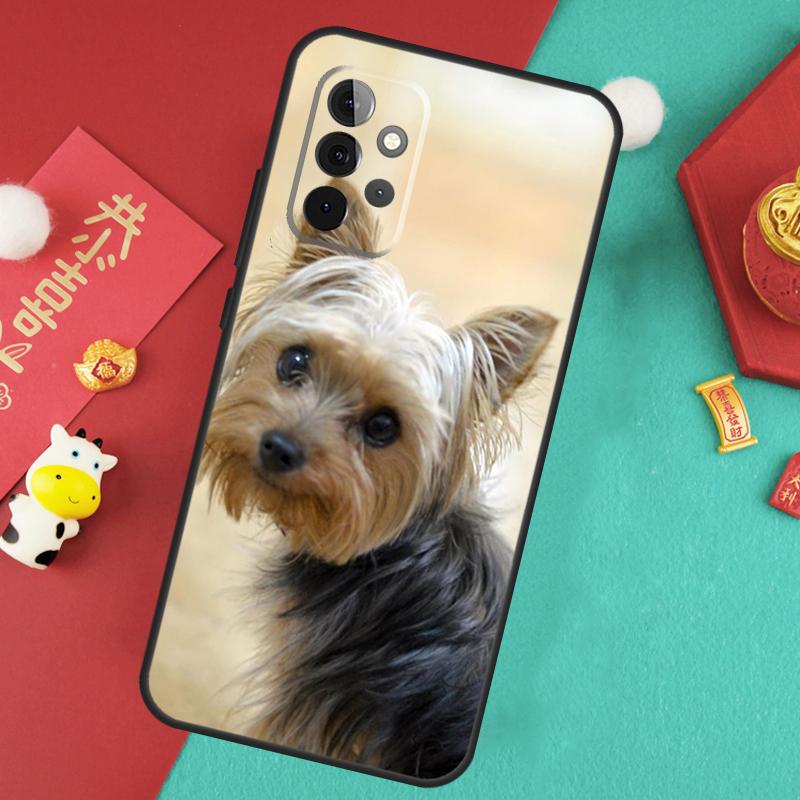 Yorkshire Terrier Dog Case For Samsung Galaxy A17 A55 A35 A15 A32 A52 A13 A33 A53 A14 A34 A54 A06 A16 A26 A36 A56