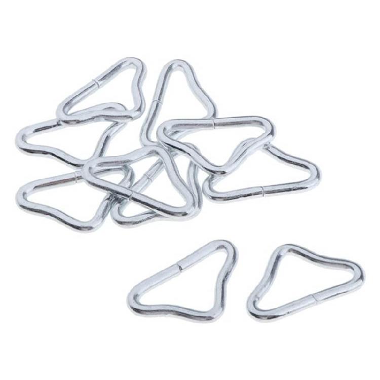 5 Pack Triangle Rings Buckle for Trampoline Replacement Repair Accessory Trampoline Triangle Buckle Trampoline V Rings