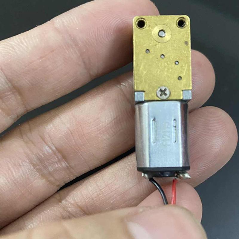 Mini Gear Motor Micro Worm Gear Reducer Brush Dc Motors Electronic Devices 1218Ge-N20 Dc 12V (To 6V 3V)