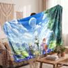 Warm Flannel BlanketFrieren Beyond Journey's End Soft Cozy Throw Blanket for Bedroom Couch