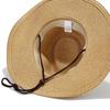 Sommer Upf50+ Breiter Rand Sonnenhut Outdoor Westliche Cowboy Fischerkappe Verstellbar Atmungsaktiv Unisex Für Männer Frauen