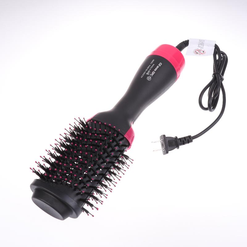 Hair Dryer  Air Brush Styler And Volumizer Hair Straightener Curler Comb Roller One Step Electric Ion Blow Dryer Brush