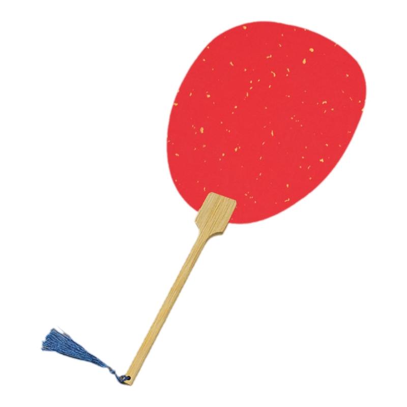 Blank Rice Paper Fan Round Fan Paper Hand Fan Wedding Fan Decorative Painting Fan Blank Fan Kids