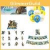 Conjunto de Decoração para Festa de Aniversário com Tema do Jogo Zelda com Banners, Toppers de Bolo e Balões Marca Céu Estrelado