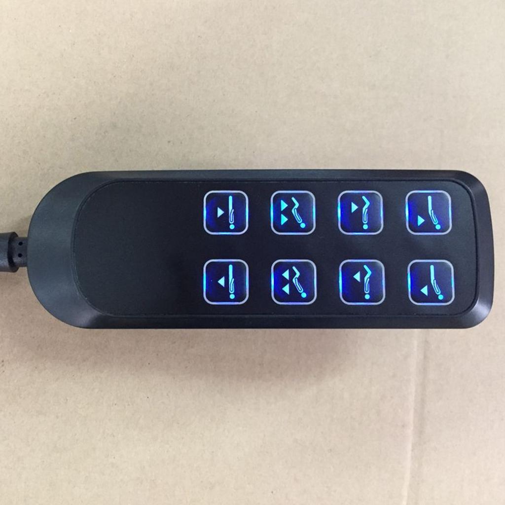 Lifting Bed Controller With 8 Pin 9 Core Plug Electric Operating Table Manual Controller Lift Chair Hand Controller